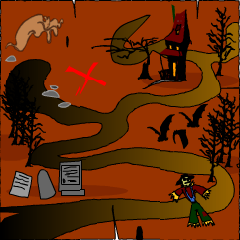 Spooky Treasure Map | Neopoints.in