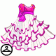 Dyeworks Pink Baby Holiday Ruffle Dress